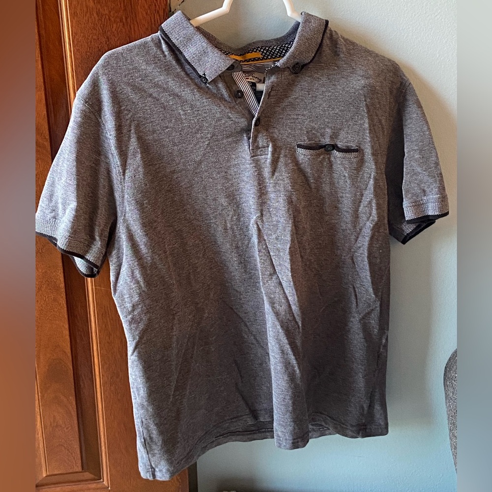 Grey “Ping Pong” Polo Shirt